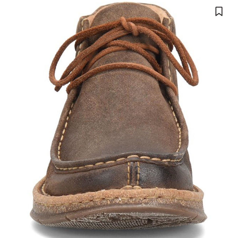 Men's Brown Leather Ankle Boots sze 10 - Picture 5 of 7